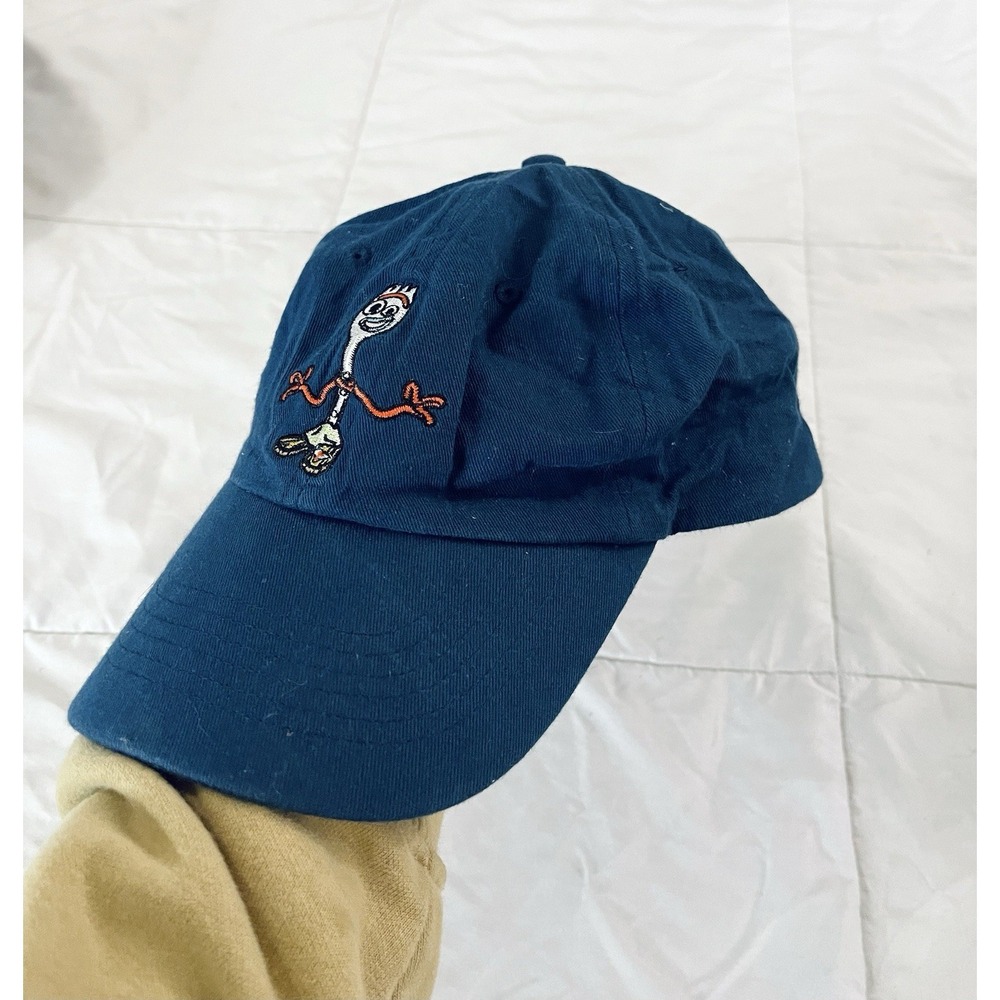 Disney Pixar Toy‎ Story 4 Movie Forky Embroidered Hat Cap Adjustable Strap Blue